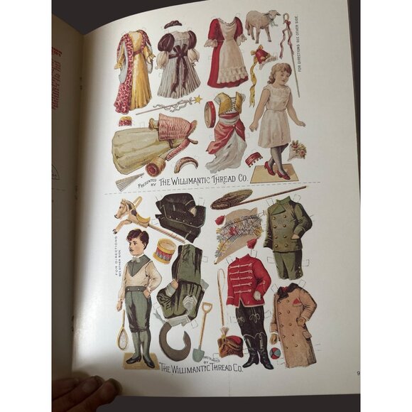 Antique Advertising Paper Dolls Full Color Book Barbara Whitton Jendrick 1981 - Picture 5 of 8